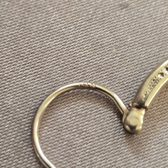 Vintage 14k Gold Earrings - Picture 5 of 8